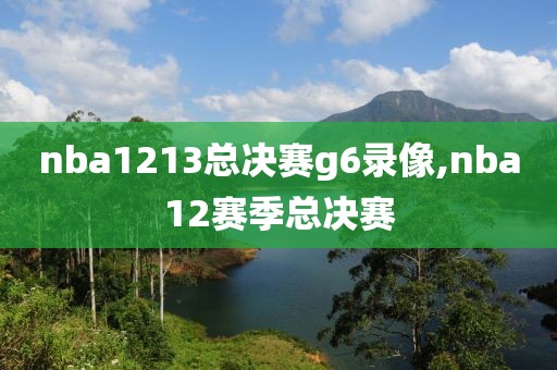 nba1213总决赛g6录像,nba12赛季总决赛