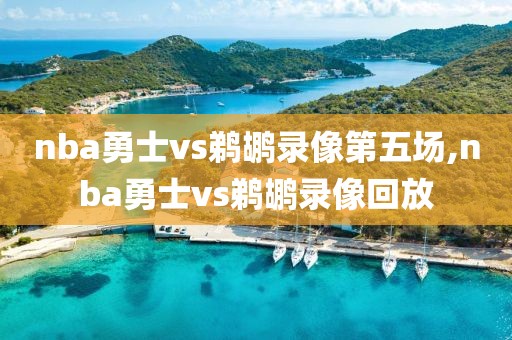 nba勇士vs鹈鹕录像第五场,nba勇士vs鹈鹕录像回放