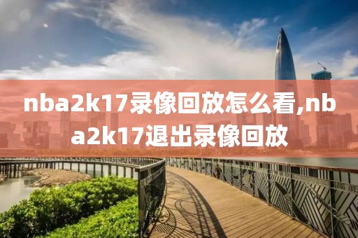nba2k17录像回放怎么看,nba2k17退出录像回放