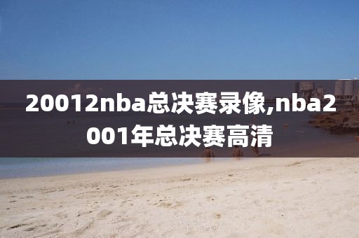 20012nba总决赛录像,nba2001年总决赛高清