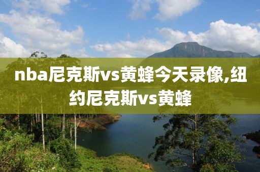 nba尼克斯vs黄蜂今天录像,纽约尼克斯vs黄蜂