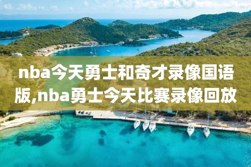 nba今天勇士和奇才录像国语版,nba勇士今天比赛录像回放