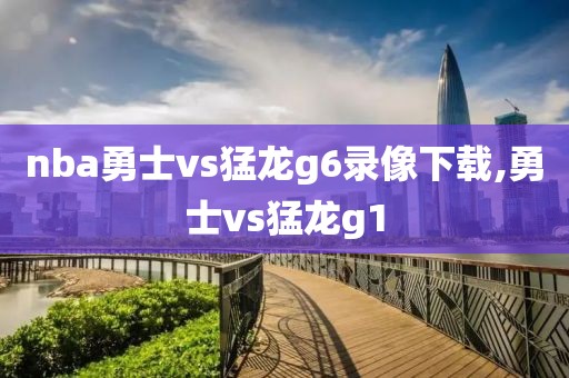 nba勇士vs猛龙g6录像下载,勇士vs猛龙g1